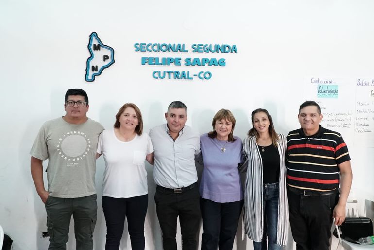 César Pérez en 2023, como candidato a intendente por el MPN. César Pérez en 2023, como candidato a intendente por el MPN.