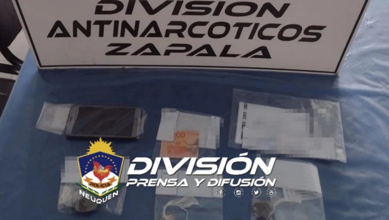 La Policía desarticuló otro kiosco narco en Zapala