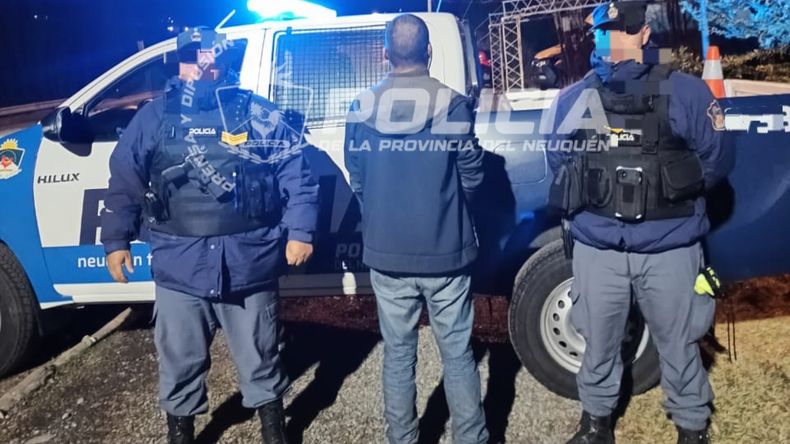 Cayó un prófugo de la justicia, que a su vez tenía truchas por pesca iegal
