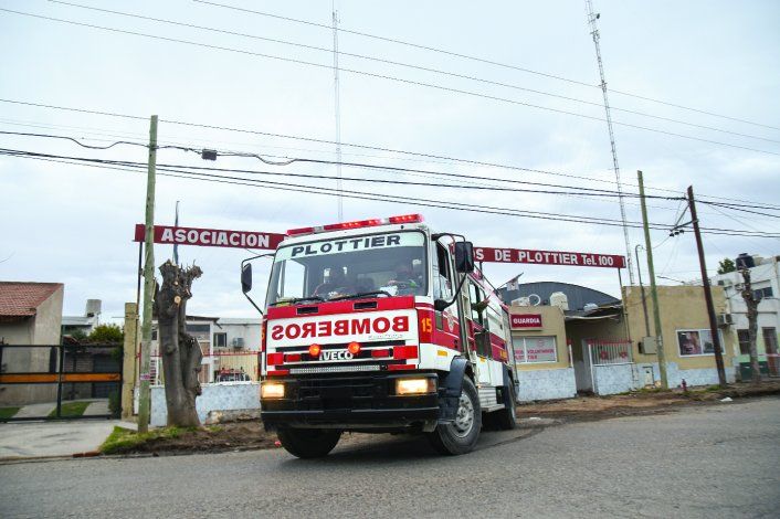 El Covid-19 diezmó la capacidad del cuartel de voluntarios de Plottier.