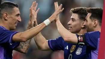 Argentina goleó 5-0 a Emiratos Árabes en la previa del Mundial