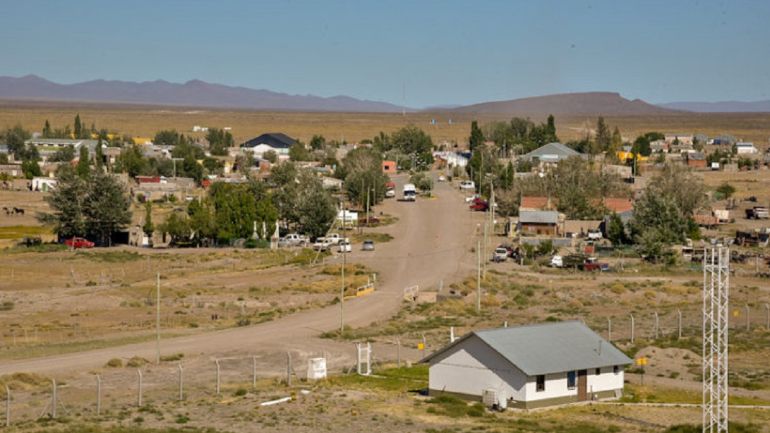 La localidad de Gan Gan, en Chubut. La localidad de Gan Gan, en Chubut. 