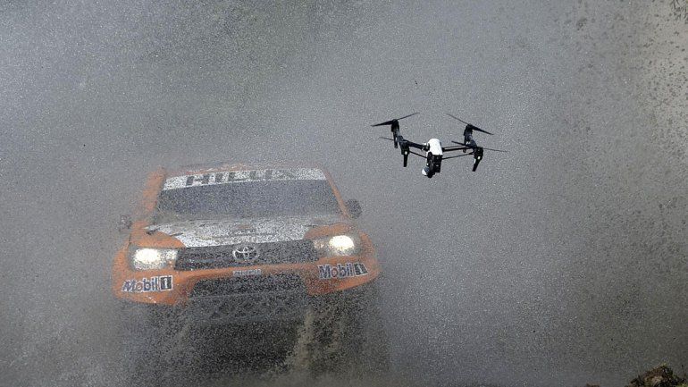 La lluvia impidió el desarrollo de la primera etapa.