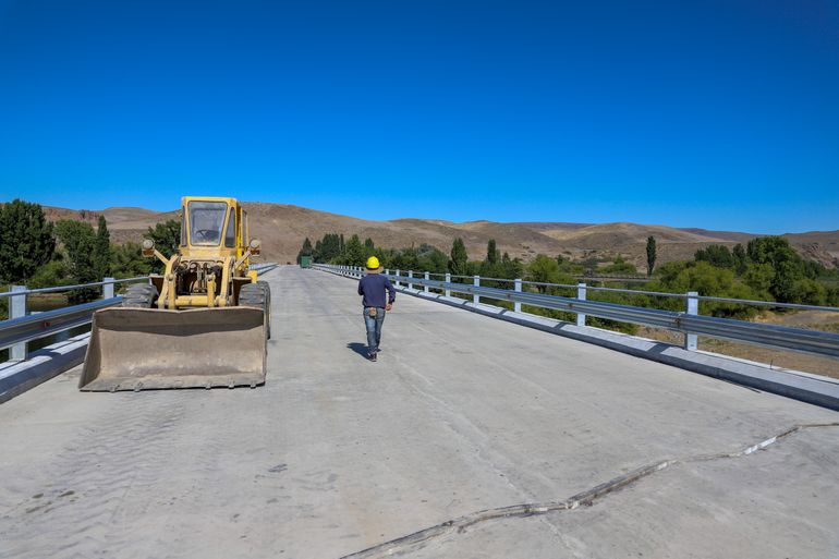 El puente de La Rinconada pronto a inaugurarse después de varios años