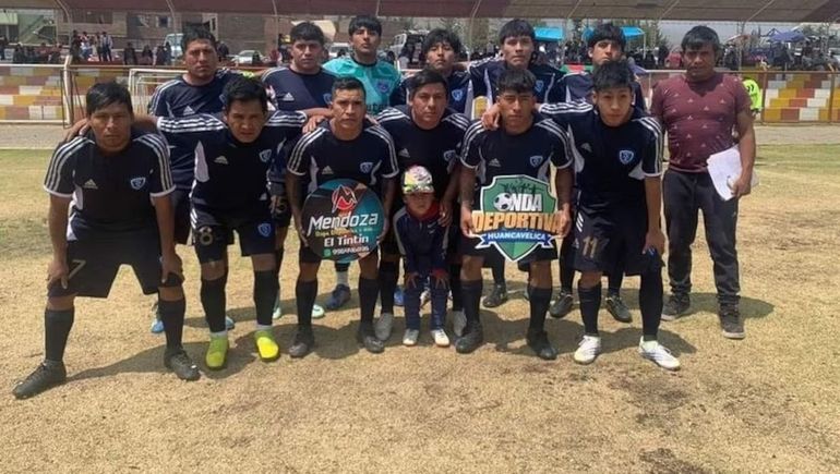 El equipo peruano que fue víctima de un rayo. El equipo peruano que fue víctima de un rayo.