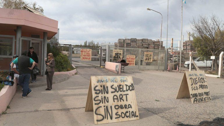 La juguera, en unos de los reclamos en 2017 en Centenario.