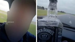 La imprudencia fue registrada en video y denunciada ante las autoridades viales.&nbsp;
