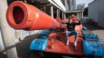 en rusia recibieron a gaich al ritmo de natalia oreiro en rusia recibieron a gaich al ritmo de natalia oreiro