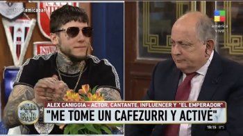 Alex Caniggia en Polémica