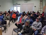 Por la cantidad de asistentes, se armaron grupos de 15 personas.