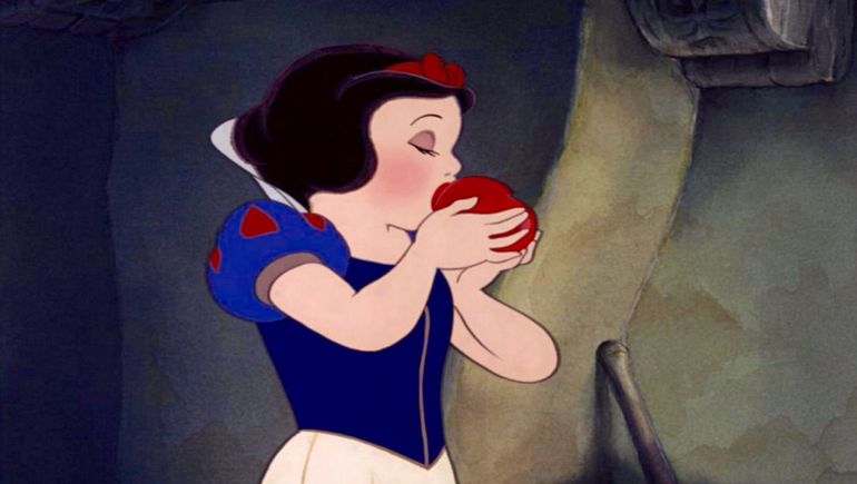 El oscuro secreto detrás de la manzana en Blancanieves