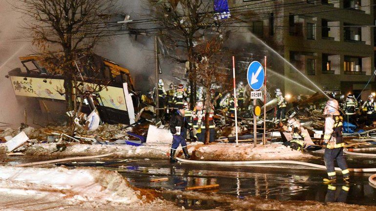 Una fuerte explosión en un restaurante japonés dejó 40 heridos