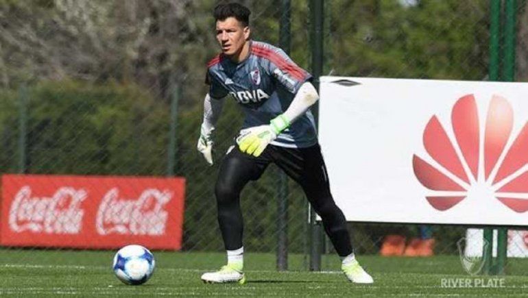 Enrique Bologna, portero suplente de River.