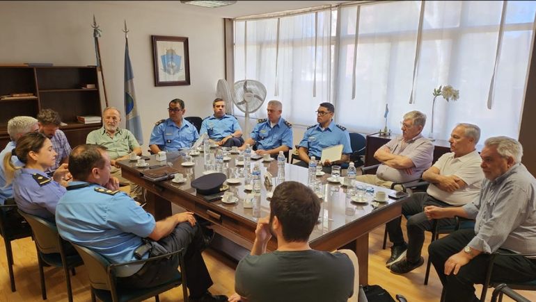 Acipan repasó cuestiones de seguridad en la ciudad con la Policía