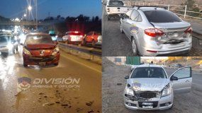 Nueva mañana complicada en la Ruta 7 por varios choques