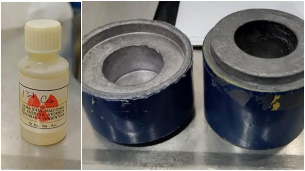El material radioactivo robado era utilizado para la calibración de equipos de medicina nuclear.