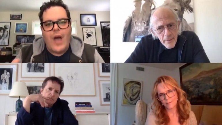 Doc, Marty McFly y el elenco de Volver al futuro idearon una solución para la pandemia