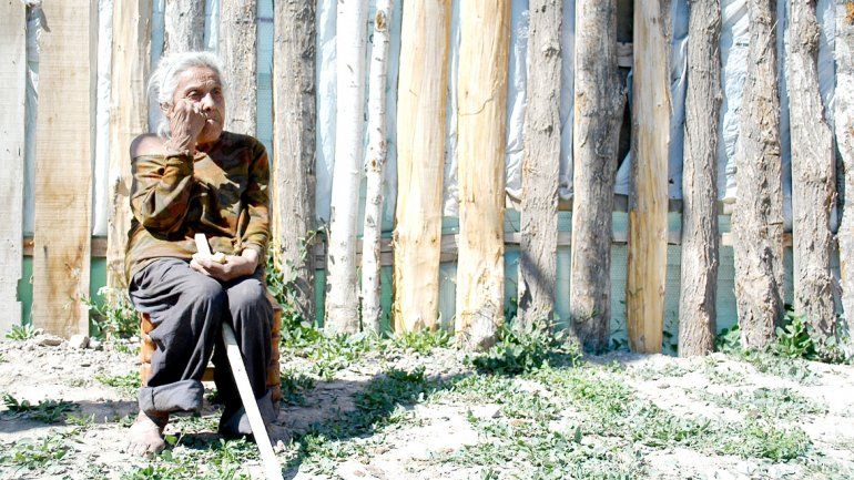 Miriam Gallardo tiene 75 años y vivía en muy precarias condiciones. Sin embargo