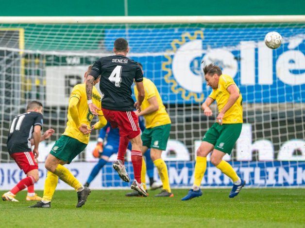 La bomba de Senesi parte rumbo al ángulo