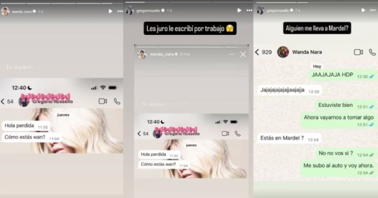 El humorista invitó a tomar algo a la modelo. El humorista invitó a tomar algo a la modelo.