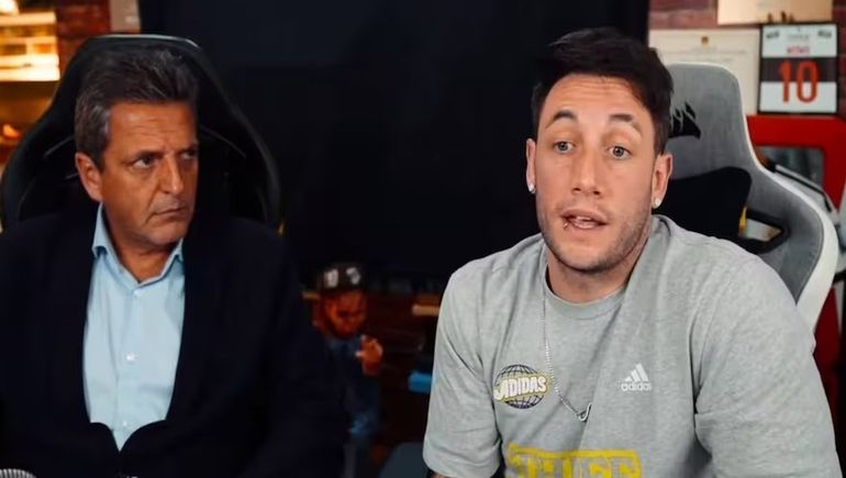 Desde Twitch, Sergio Massa propuso regular las redes sociales