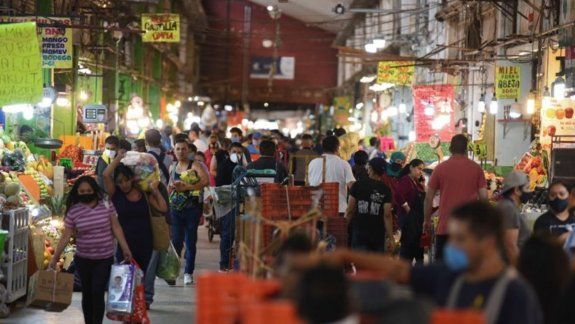 Contagios en México.