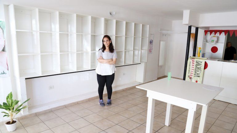 Consternada y preocupada