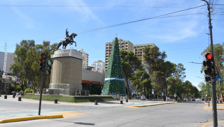 En fotos, cómo está la ciudad desierta en la previa de Año Nuevo