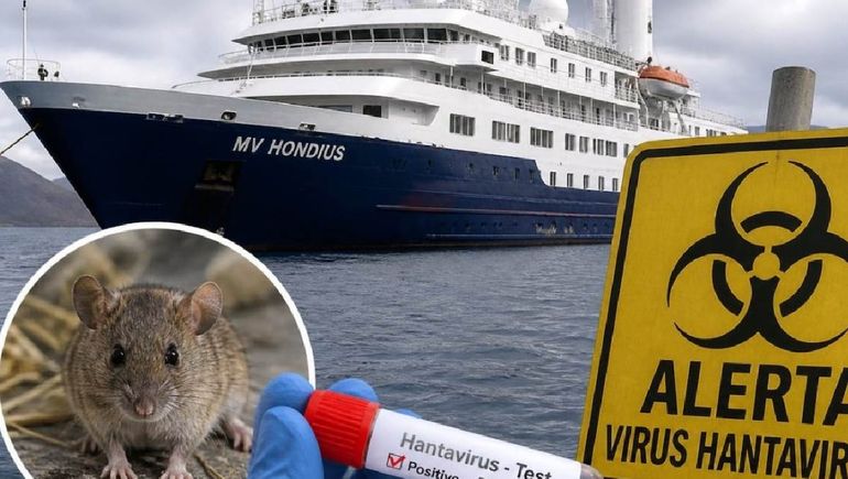 Autoridades africanas prohiben el desemabarco del crucero por temor a que se propage el hantavirus.