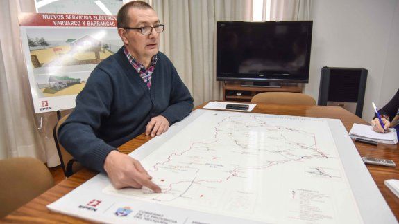 Francisco Zambón, titular del EPEN, explicó el alcance de la ambiciosa obra que beneficiará a Villa La Angostura.