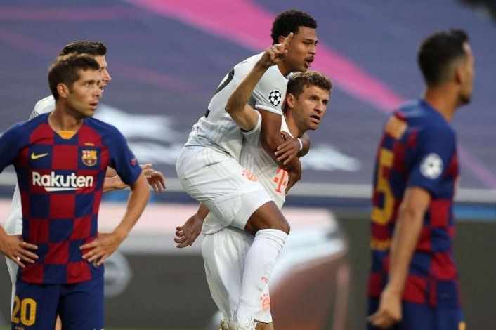 El Bayern aplastó al Barcelona