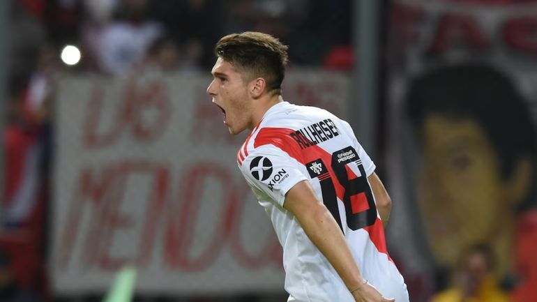 Benjamín Rollheiser en su época en River Benjamín Rollheiser en su época en River