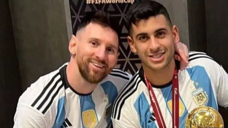 El Cuti Romero y Messi El Cuti Romero y Messi