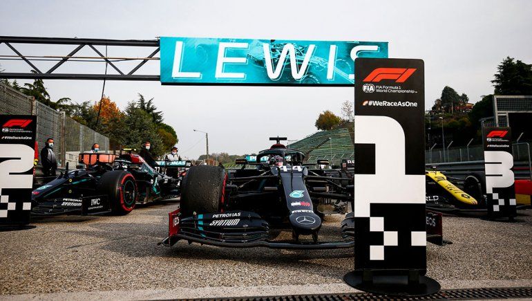 Lewis Hamilton logró su triunfo número 93 en la Fórmula 1.