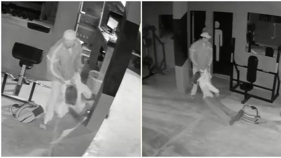 Brutal agresión: un hombre fue a buscar a su ex a un gimnasio y la golpeó hasta desmayarla