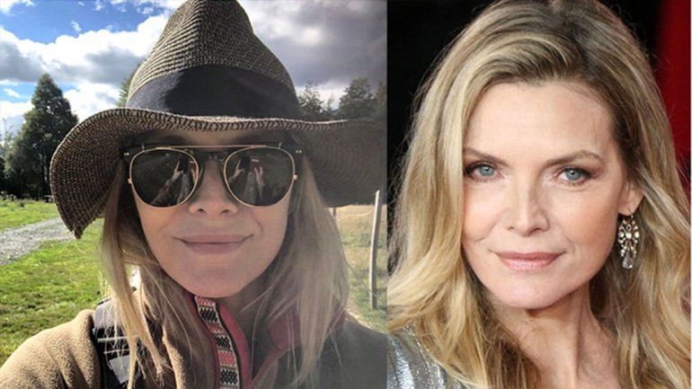 Michelle Pfeiffer vino a la Argentina y se enamoró de la Patagonia