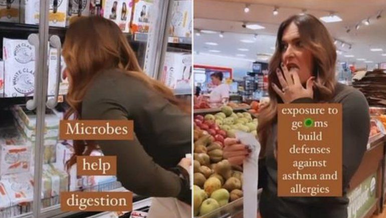 Viral: mujer antivacuna se grabó lamiendo objetos en un supermercado.