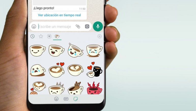 WhatsApp: stickers aparecerán según lo que escribas