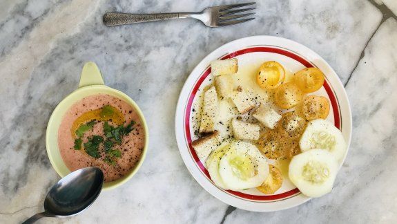 Gazpacho: entrada fresca