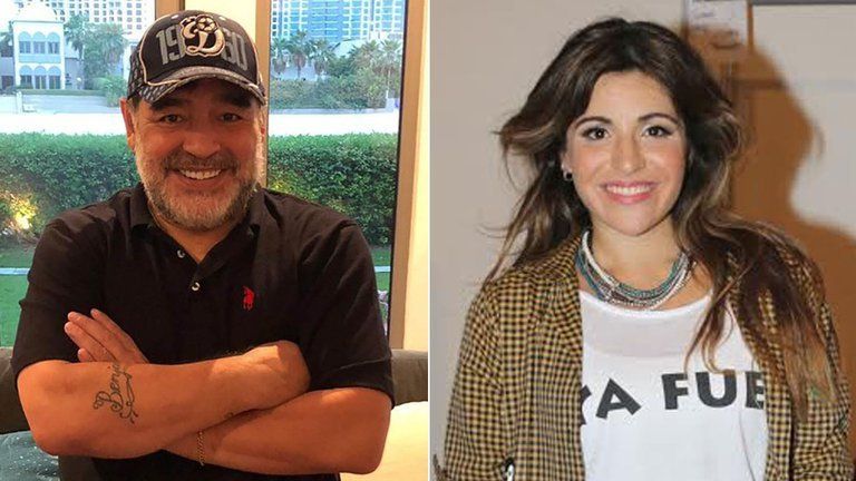 Diego Maradona subió una foto con Jana y Dieguito: ¿qué dijo Gianinna?