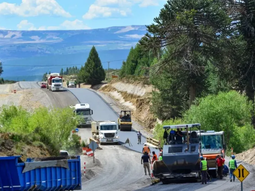 La obra se realiza en tres tramos. La obra se realiza en tres tramos.