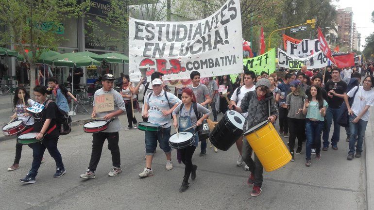 Marcharon para conmemorar los 40 años de la Noche de los Lápices