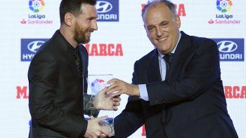 el sorprendente ninguneo a messi del presidente de la liga el sorprendente ninguneo a messi del presidente de la liga