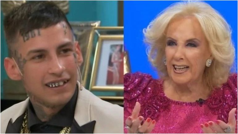 Mirtha Legrand contó cómo siguió la pelea con L-Gante por el nombre de su hija