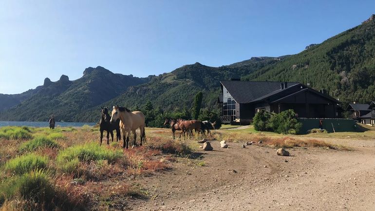 Hotel Amancio, en Villa Meliquina. Hotel Amancio, en Villa Meliquina.