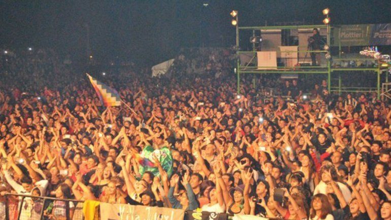 Miles de personas fueron al evento.