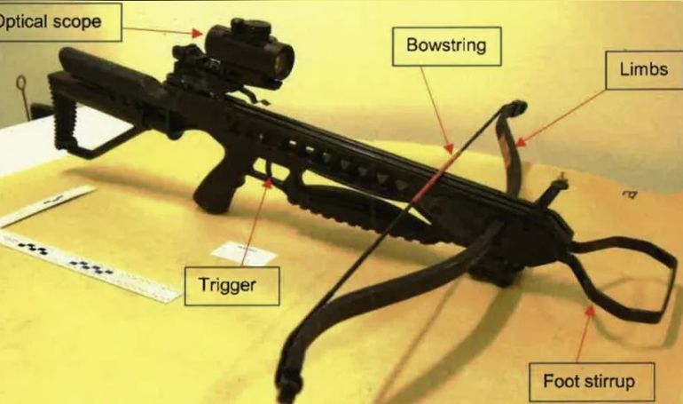 Una ballesta similar a la que podría haber utilizado Clifford Una ballesta similar a la que podría haber utilizado Clifford