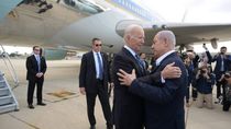 biden llego a israel y hablo del ataque a un hospital en gaza: lo hizo el otro bando biden llego a israel y hablo del ataque a un hospital en gaza: lo hizo el otro bando