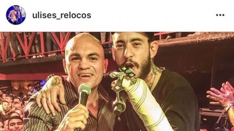 Ulises Bueno se sacó una foto con la Hiena y lo destrozaron.&nbsp;