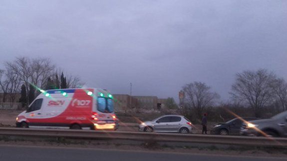 Un choque en cadena generó caos en la Ruta 7
